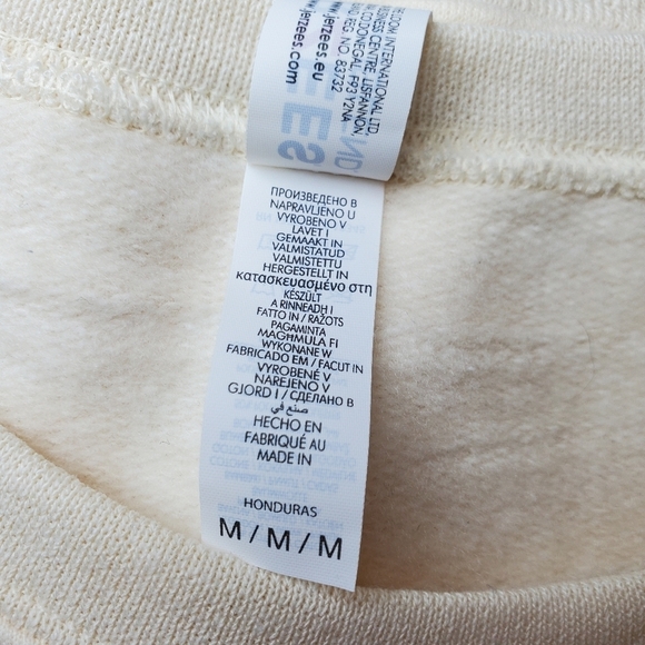 NWOT Funny The Reader Tarot Cream Jerzees Sweatshirt Sz M - Picture 7 of 11